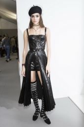 Alexandra Micu – Christian Dior Fashion Show in Paris 09/26/2017