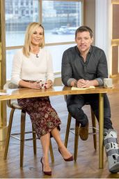 Amanda Holden - This Morning TV Show in London 10/24/2017