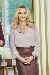 Amanda Holden - This Morning TV Show in London 10/25/2017