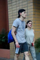 Ariel Winter Leaving the Gym With Her Boyfriend - Los Angeles 10/24/2017