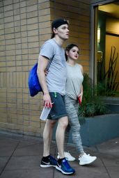 Ariel Winter Leaving the Gym With Her Boyfriend - Los Angeles 10/24/2017