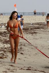 Arriany Celeste in Bikini - Beach in Venice 09/30/2017
