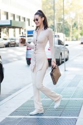 Bella Hadid is Looking All Stylish - Tribeca, NYC 10/21/2017