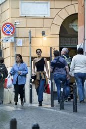 Bella Hadid - Shopping for a Halloween Party in Rome, Italy 10/31/2017 ...