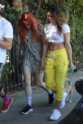 Bella Thorne and Kyra Santoro - Hike at Fryman Canyon in LA 10/01/2017