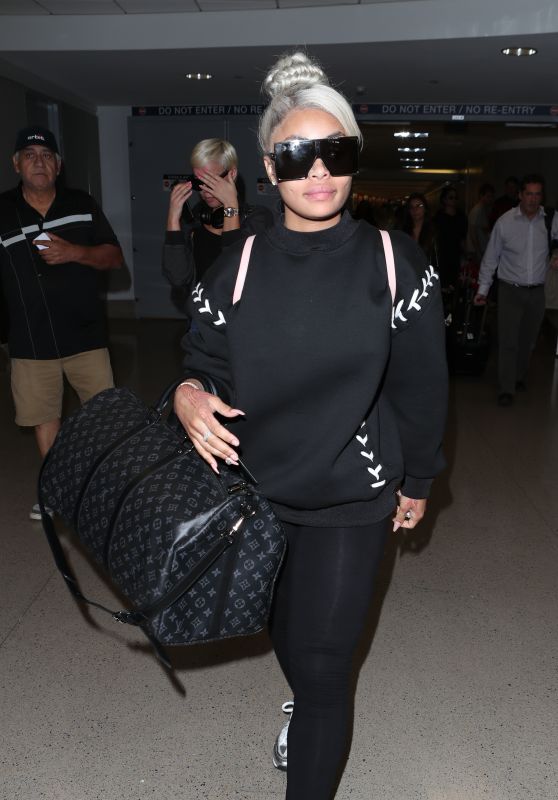 Blac Chyna at LAX in Los Angeles 10/09/2017