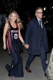 Blake Lively and Ryan Reynolds - Exiting a Special Screening of “All I See is You” in New York