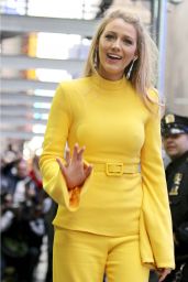 Blake Lively Visits "Good Morning America" in NYC 10/16/2017