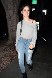 Camila Cabello Casual Style - Madeo Restaurant in West Hollywood 10/27/2017