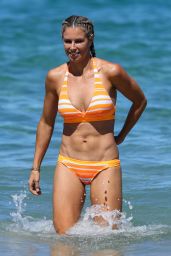 Candice Warner in Bikini on the Beach in Coogee 10/13/2017