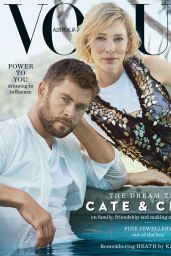 Cate Blanchett & Chris Hemsworth - Vogue Australia November 2017 Cover and Photos