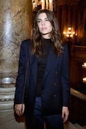 Charlotte Casiraghi – Stella McCartney Fashion Show, PFW in Paris 10/02/2017