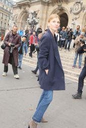 Clémence Poésy – Stella McCartney Fashion Show, PFW in Paris 10/02/2017