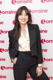 Daisy Lowe Appeared on Lorraine TV Show in London 10/11/2017