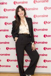 Daisy Lowe Appeared on Lorraine TV Show in London 10/11/2017
