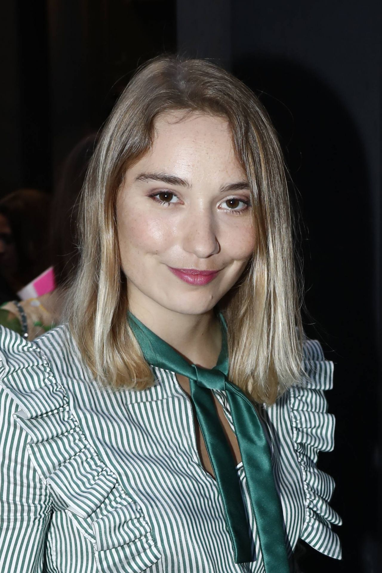 Deborah Francois – Alexis Mabille Fashion Show in Paris 09/29/2017