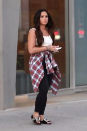 Demi Lovato Street Style - Beverly Hills 10/25/2017