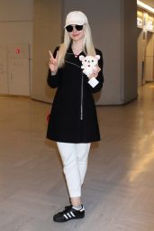Dove Cameron Arriving at Narita Airport in Tokyo 10/11/2017