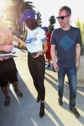 Eiza Gonzalez - Los Angeles Dodgers vs Houston Astros in Los Angeles 10/24/2017