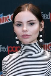 Eline Powell - "Siren" Press Room Photocall at New York Comic Con in NYC 10/07/2017