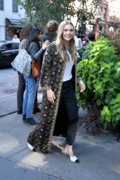 Elizabeth Olsen - Outside The Tribeca Chanel Women