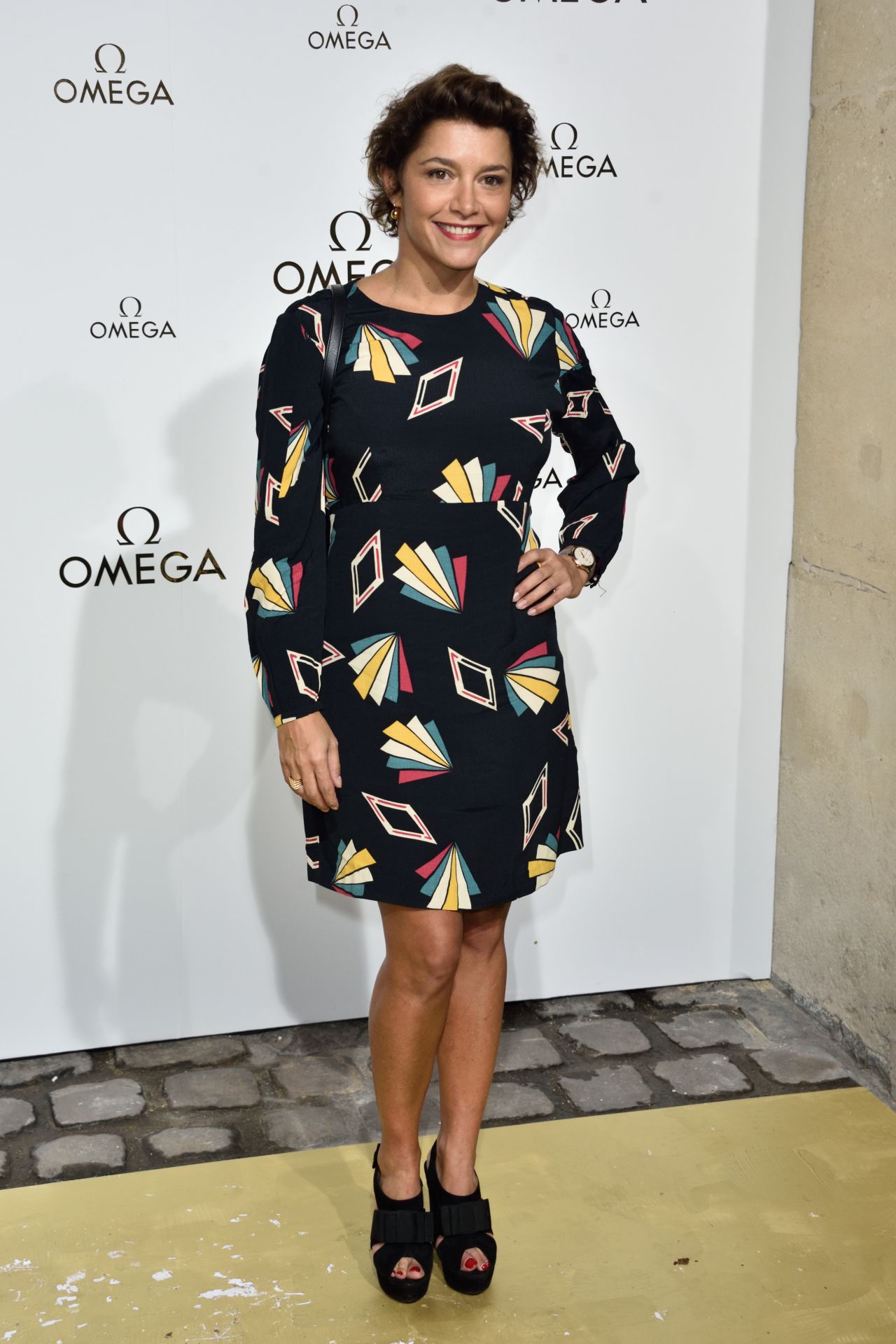 Emma de Caunes – Omega “Her Time” Exhibition Launch Party in Paris 09