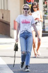 Emma Roberts Street Style - Out and About in LA