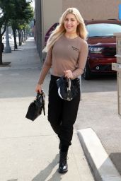 Emma Slater at the DWTS PracticeSstudio in Los Angeles 10/29/2017