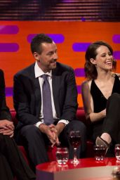 Emma Thompson, Claire Foy and Cara Delevingne - Graham Norton Show in London 10/26/2017