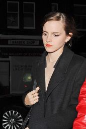 Emma Watson - Chiltern Firehouse in London 10/21/2017