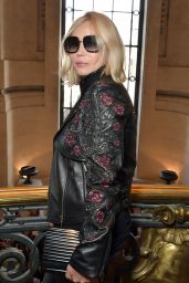 Emmanuelle Beart – Elie Saab Fashion Show in Paris 09/30/2017