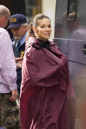 Evangeline Lilly - "Ant-Man And The Wasp" Set in Atlanta 10/17/2017