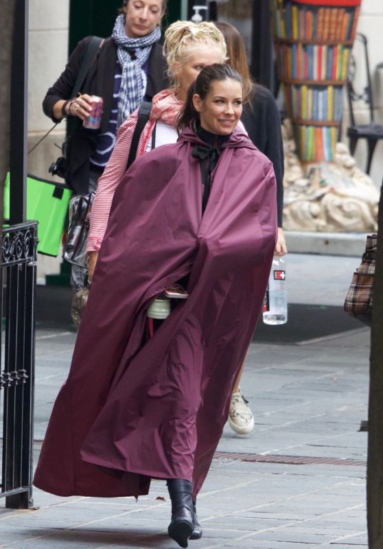 Evangeline Lilly - "Ant-Man And The Wasp" Set in Atlanta 10/17/2017