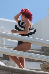 Farrah Abraham in Swimsuit - Holiday in Greece 09/24/2017