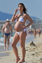 Ferne McCann Pregnant in Bikini - Majorca 10/04/2017