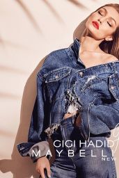 Gigi Hadid - GigixMaybelline Photoshoot, October 2017 
