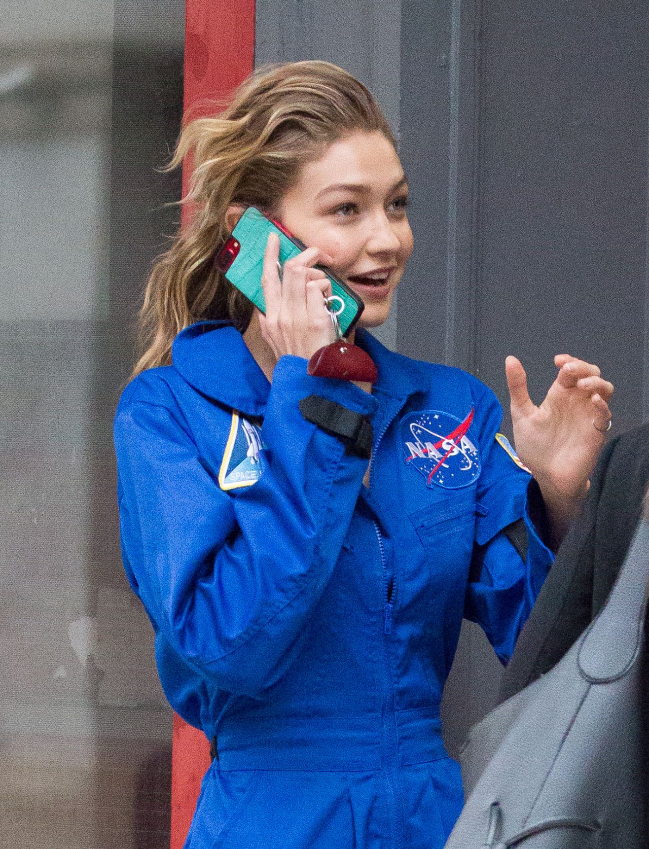 Gigi Hadid cuts a casual figure in jumpsuit in NYC... after sister Bella's  bombshell revelations | Daily Mail Online