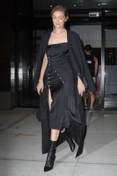 Gigi Hadid Wearing all Black - NYC 10/30/2017