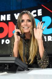 Heidi Klum – “One Voice: Somos Live!” Concert For Disaster Relief in Los Angeles 10/14/2017