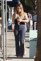 Hilary Duff Casual Style - Out and About in Studio City 10/25/2017