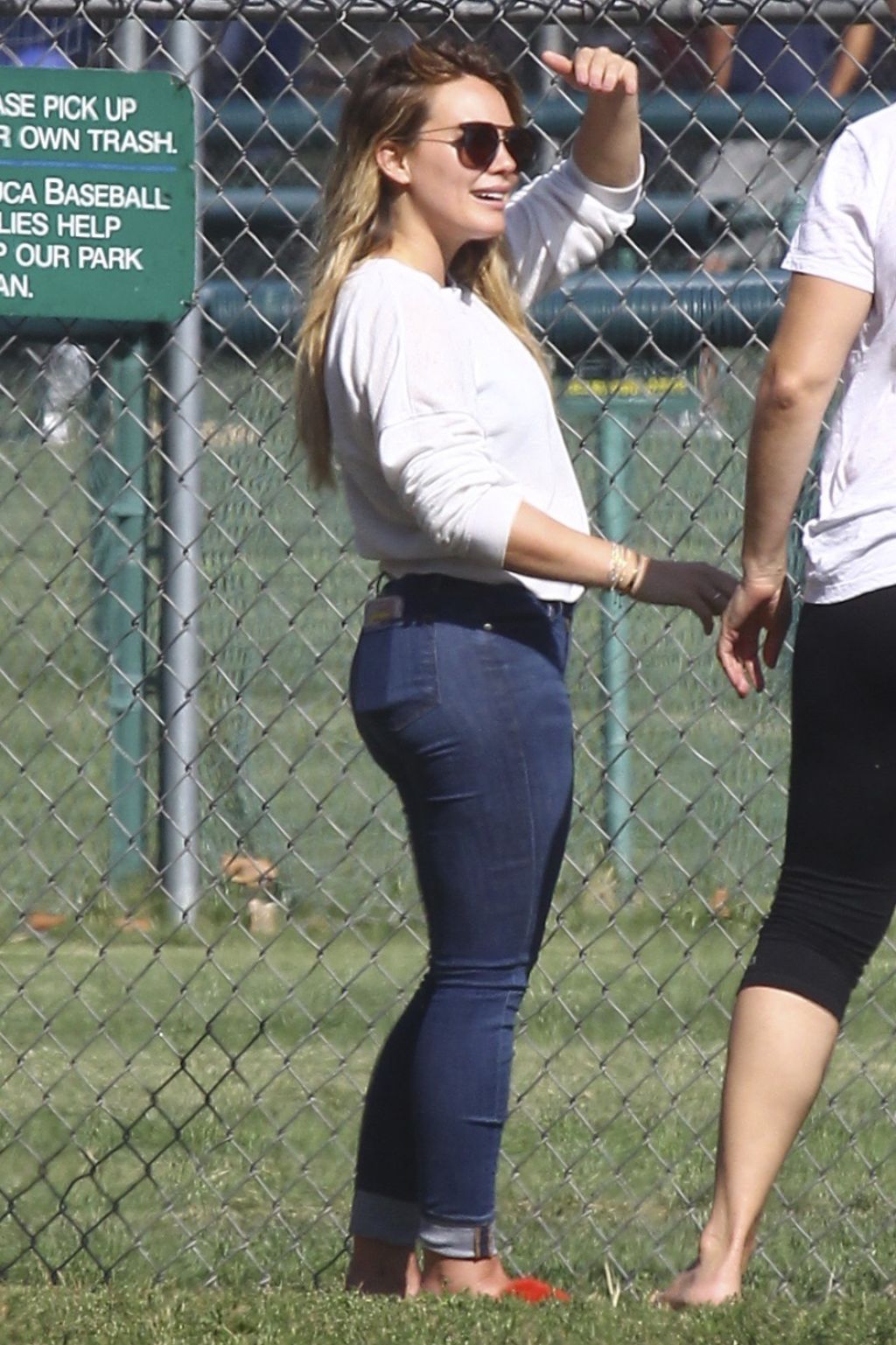 Hilary Duff - Out at the Park in LA 09/30/2017 • CelebMafia