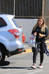 Hilary Duff - Out in Studio City 10/17/2017