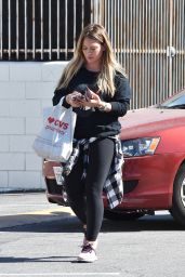 Hilary Duff - Out in Studio City 10/17/2017