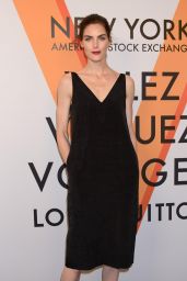 Hilary Rhoda – Volez, Voguez, Voyagez: Louis Vuitton Exhibition Opening in NYC
