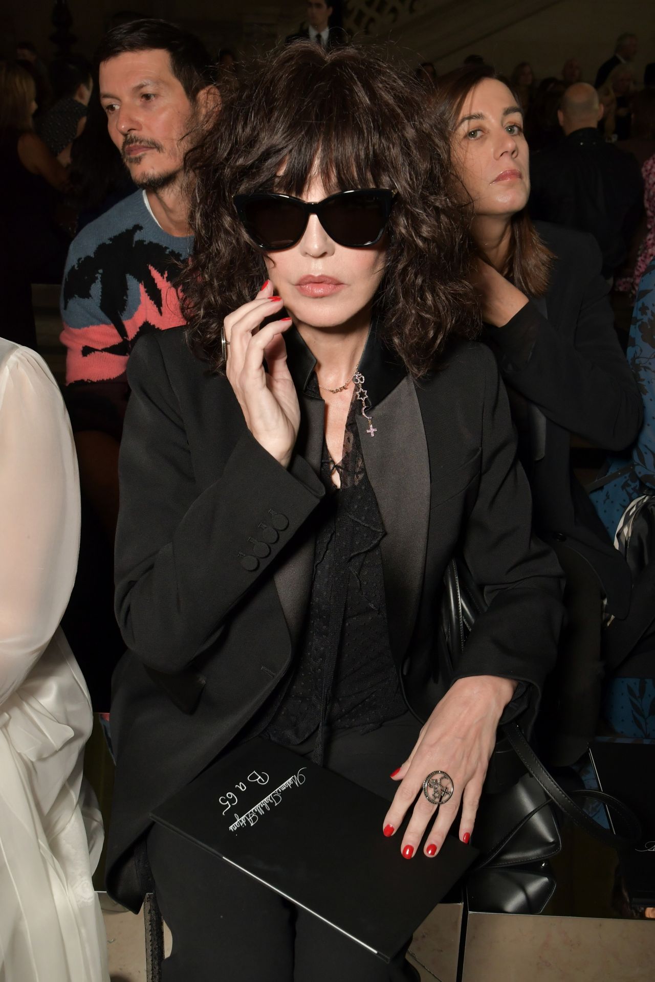 Isabelle Adjani - Givenchy Show, PFW in Paris 10/01/2017 • CelebMafia