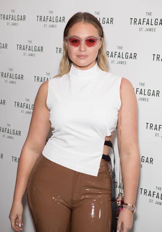 Iskra Lawrence – The Trafalgar St James Launch Party in London
