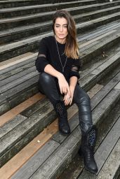 Iveta Mukuchyan - Photoshoot in at Tempodrom in Berlin 10/26/2017