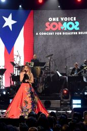 Jennifer Lopez – “One Voice: Somos Live!” Concert For Disaster Relief in Los Angeles 10/14/2017