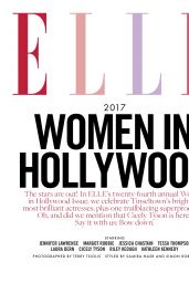 Jessica Chastain - ELLE US Magazine, Women in Hollywood Issue, November 2017