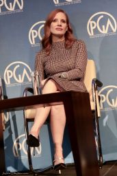 Jessica Chastain - "Produced By" Press Conference in NY 10/28/2017